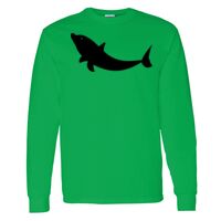 Heavy Cotton 100% Cotton Long Sleeve T Shirt Thumbnail