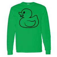 Heavy Cotton 100% Cotton Long Sleeve T Shirt Thumbnail