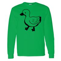 Heavy Cotton 100% Cotton Long Sleeve T Shirt Thumbnail