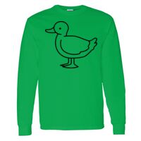 Heavy Cotton 100% Cotton Long Sleeve T Shirt Thumbnail