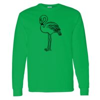 Heavy Cotton 100% Cotton Long Sleeve T Shirt Thumbnail