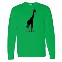 Heavy Cotton 100% Cotton Long Sleeve T Shirt Thumbnail