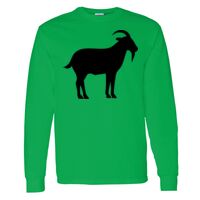 Heavy Cotton 100% Cotton Long Sleeve T Shirt Thumbnail