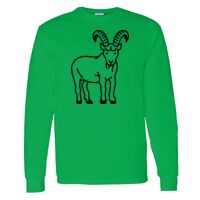 Heavy Cotton 100% Cotton Long Sleeve T Shirt Thumbnail