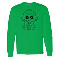 Heavy Cotton 100% Cotton Long Sleeve T Shirt Thumbnail
