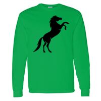 Heavy Cotton 100% Cotton Long Sleeve T Shirt Thumbnail