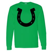 Heavy Cotton 100% Cotton Long Sleeve T Shirt Thumbnail
