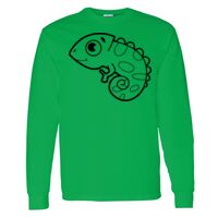 Heavy Cotton 100% Cotton Long Sleeve T Shirt Thumbnail