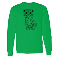 Heavy Cotton 100% Cotton Long Sleeve T Shirt Thumbnail