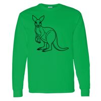 Heavy Cotton 100% Cotton Long Sleeve T Shirt Thumbnail