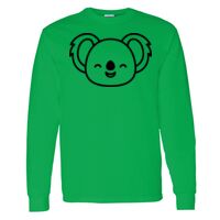 Heavy Cotton 100% Cotton Long Sleeve T Shirt Thumbnail