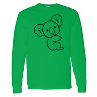 Heavy Cotton 100% Cotton Long Sleeve T Shirt Thumbnail