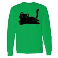 Heavy Cotton 100% Cotton Long Sleeve T Shirt Thumbnail