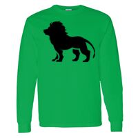 Heavy Cotton 100% Cotton Long Sleeve T Shirt Thumbnail