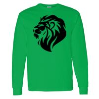 Heavy Cotton 100% Cotton Long Sleeve T Shirt Thumbnail