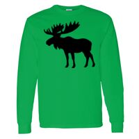 Heavy Cotton 100% Cotton Long Sleeve T Shirt Thumbnail