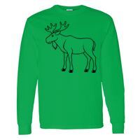 Heavy Cotton 100% Cotton Long Sleeve T Shirt Thumbnail