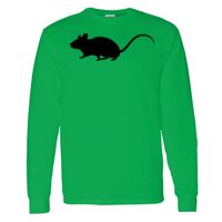 Heavy Cotton 100% Cotton Long Sleeve T Shirt Thumbnail