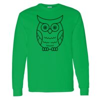 Heavy Cotton 100% Cotton Long Sleeve T Shirt Thumbnail