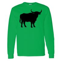 Heavy Cotton 100% Cotton Long Sleeve T Shirt Thumbnail