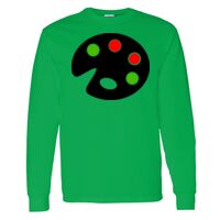 Heavy Cotton 100% Cotton Long Sleeve T Shirt Thumbnail