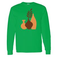 Heavy Cotton 100% Cotton Long Sleeve T Shirt Thumbnail