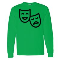 Heavy Cotton 100% Cotton Long Sleeve T Shirt Thumbnail