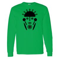 Heavy Cotton 100% Cotton Long Sleeve T Shirt Thumbnail