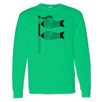 Heavy Cotton 100% Cotton Long Sleeve T Shirt Thumbnail