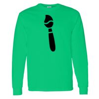 Heavy Cotton 100% Cotton Long Sleeve T Shirt Thumbnail