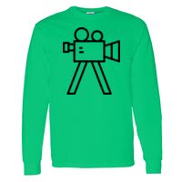 Heavy Cotton 100% Cotton Long Sleeve T Shirt Thumbnail
