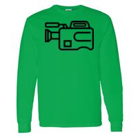 Heavy Cotton 100% Cotton Long Sleeve T Shirt Thumbnail