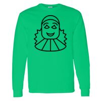 Heavy Cotton 100% Cotton Long Sleeve T Shirt Thumbnail
