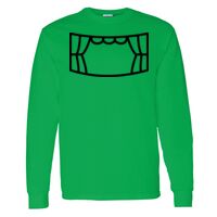 Heavy Cotton 100% Cotton Long Sleeve T Shirt Thumbnail