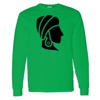 Heavy Cotton 100% Cotton Long Sleeve T Shirt Thumbnail