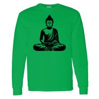 Heavy Cotton 100% Cotton Long Sleeve T Shirt Thumbnail