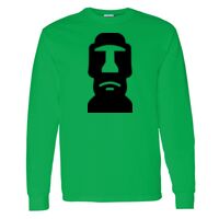 Heavy Cotton 100% Cotton Long Sleeve T Shirt Thumbnail