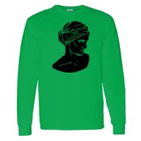 Heavy Cotton 100% Cotton Long Sleeve T Shirt Thumbnail