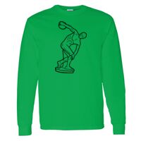 Heavy Cotton 100% Cotton Long Sleeve T Shirt Thumbnail