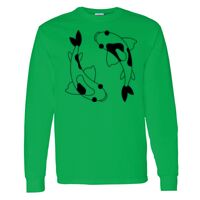 Heavy Cotton 100% Cotton Long Sleeve T Shirt Thumbnail