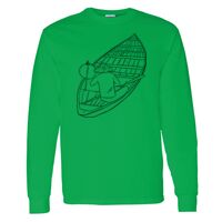 Heavy Cotton 100% Cotton Long Sleeve T Shirt Thumbnail