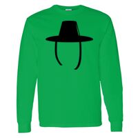 Heavy Cotton 100% Cotton Long Sleeve T Shirt Thumbnail