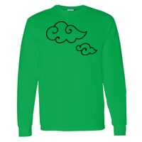 Heavy Cotton 100% Cotton Long Sleeve T Shirt Thumbnail