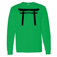 Heavy Cotton 100% Cotton Long Sleeve T Shirt Thumbnail