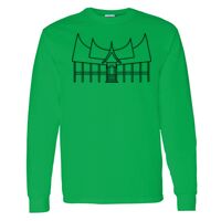 Heavy Cotton 100% Cotton Long Sleeve T Shirt Thumbnail