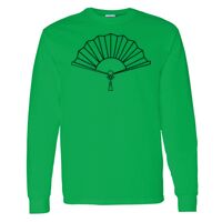 Heavy Cotton 100% Cotton Long Sleeve T Shirt Thumbnail