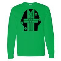 Heavy Cotton 100% Cotton Long Sleeve T Shirt Thumbnail