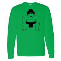 Heavy Cotton 100% Cotton Long Sleeve T Shirt Thumbnail