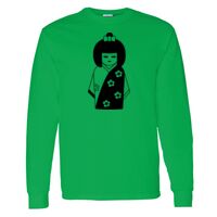 Heavy Cotton 100% Cotton Long Sleeve T Shirt Thumbnail