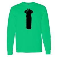 Heavy Cotton 100% Cotton Long Sleeve T Shirt Thumbnail
